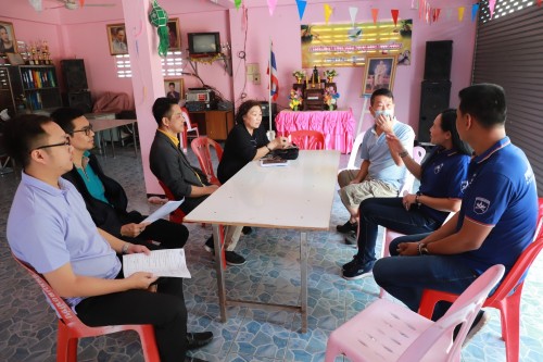 กองยุทธศาสตร์และงบประมาณ ตรวจรับการซ่อมแซมเสียงตามสายภายในเทศบาลนครแม่สอด