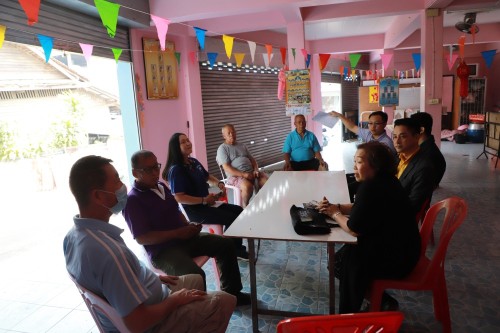 กองยุทธศาสตร์และงบประมาณ ตรวจรับการซ่อมแซมเสียงตามสายภายในเทศบาลนครแม่สอด