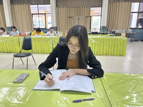 คณะกรรมการตรวจเยี่ยมสนามสอบการประเมินคุณภาพผู้เรียน (์NT) ชั้นประถมศึกษาปีที่ 3 ประจำปีการศึกษา 2566 ของนักเรียนในสังกัดเทศบาลนครแม่สอด