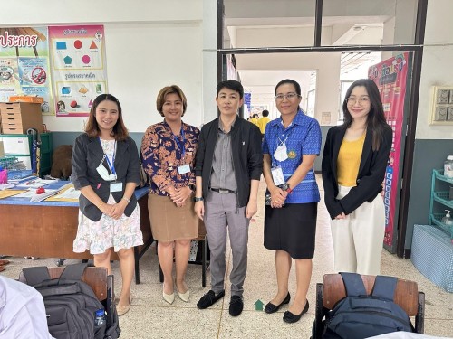 คณะกรรมการตรวจเยี่ยมสนามสอบการประเมินคุณภาพผู้เรียน (์NT) ชั้นประถมศึกษาปีที่ 3 ประจำปีการศึกษา 2566 ของนักเรียนในสังกัดเทศบาลนครแม่สอด