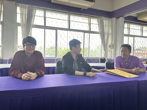 คณะกรรมการตรวจเยี่ยมสนามสอบการประเมินคุณภาพผู้เรียน (์NT) ชั้นประถมศึกษาปีที่ 3 ประจำปีการศึกษา 2566 ของนักเรียนในสังกัดเทศบาลนครแม่สอด