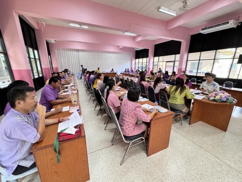 กองการศึกษาจัดประชุมการประกวดทักษะทางวิชาการ เทศบาลนครแม่สอด ประจำปี 2567