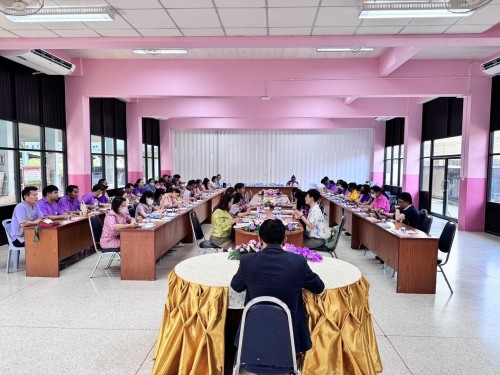 กองการศึกษาจัดประชุมการประกวดทักษะทางวิชาการ เทศบาลนครแม่สอด ประจำปี 2567