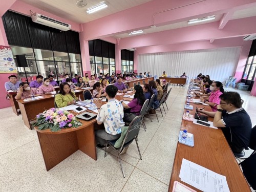 กองการศึกษาจัดประชุมการประกวดทักษะทางวิชาการ เทศบาลนครแม่สอด ประจำปี 2567