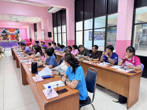 กองการศึกษาจัดประชุมการประกวดทักษะทางวิชาการ เทศบาลนครแม่สอด ประจำปี 2567