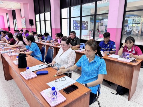 กองการศึกษาจัดประชุมการประกวดทักษะทางวิชาการ เทศบาลนครแม่สอด ประจำปี 2567