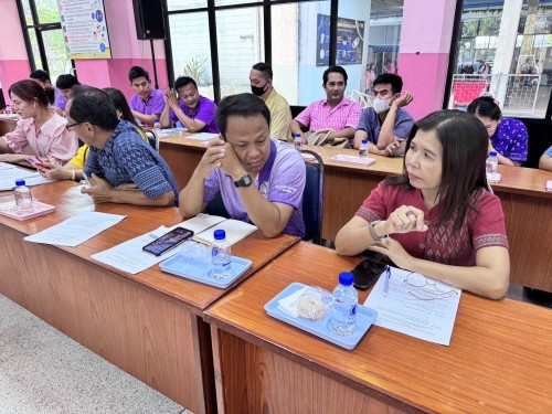 กองการศึกษาจัดประชุมการประกวดทักษะทางวิชาการ เทศบาลนครแม่สอด ประจำปี 2567