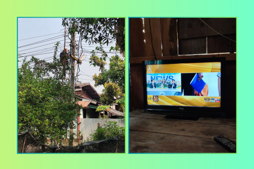 เจ้าหน้าที่กองยุทธศาสตร์และงบประมาณ ดำเนินการตามคำร้อง ขอติดตั้งเคเบิ้ลทีวี