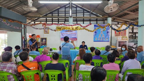 เจ้าหน้าที่กองยุทธศาสตร์และงบประมาณ เข้าร่วมโครงการเสริมสร้างหมู่บ้าน และชุมชนเข้มแข็ง “อำเภอแม่สอดสีขาว ร่วมใจปลอดภัยยาเสพติด” ประจำปี พ.ศ.2567