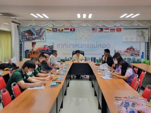 การประชุมหารือและศึกษาดูงานเพื่อเตรียมความพร้อมในการเป็นเจ้าภาพจัดการแข่งขันกีฬานักเรียนองค์กรปกครองส่วนท้องถิ่นแห่งประเทศไทย ระดับภาคเหนือ