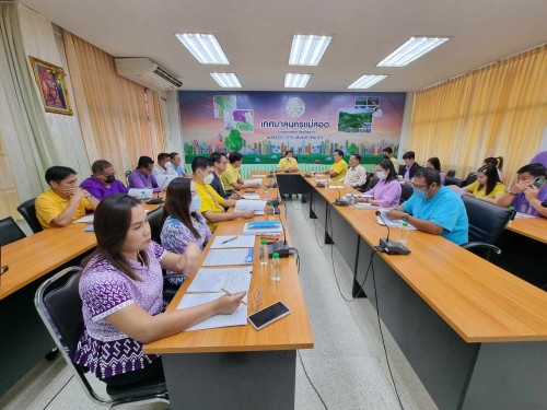 ประชุมโครงการจัดงานสงกรานต์ ประจำปีงบประมาณ 2567