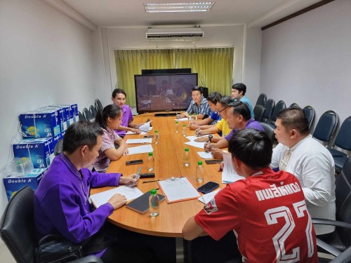 ประชุมหารือการคัดเลือกนักกีฬาการแข่งขันกีฬานักเรียน อปท. ระดับภาคเหนือ ประจำปีงบประมาณ พ.ศ.2567