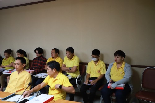 กองยุทธศาสตร์และงบประมาณ  จัดประชุมซักซ้อมการจัดทำงบประมาณรายจ่ายประจำปี พ.ศ. 2568 และร่างแผนพัฒนาท้องถิ่น พ.ศ. 2566 - 2570