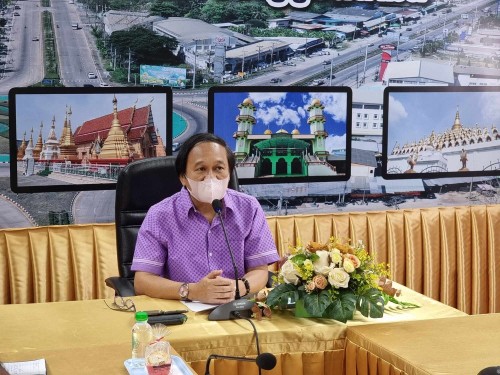 เทศบาลนครแม่สอดจัดประชุมเตรียมความพร้อมโครงการจัดงานประเพณีสงกรานต์ ประจำปีงบประมาณ 2567