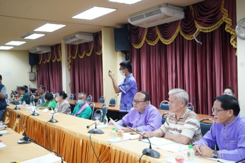 เทศบาลนครแม่สอดจัดประชุมเตรียมความพร้อมโครงการจัดงานประเพณีสงกรานต์ ประจำปีงบประมาณ 2567