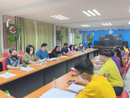 การประชุมซักซ้อมการจัดทำเทศบัญญัติงบประมาณรายจ่าย ประจำปีงบประมาณ 2568 ครั้งที่ 1/2567