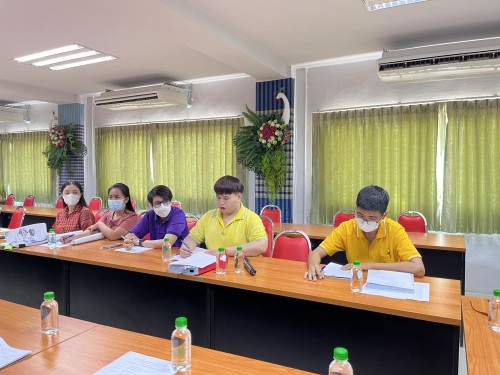 การประชุมซักซ้อมการจัดทำเทศบัญญัติงบประมาณรายจ่าย ประจำปีงบประมาณ 2568 ครั้งที่ 1/2567