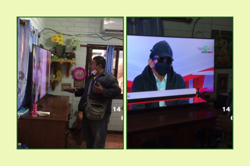 เจ้าหน้าที่กองยุทธศาสตร์และงบประมาณ ดำเนินการตามคำร้อง ขอซ่อมแซมเคเบิ้ลทีวี