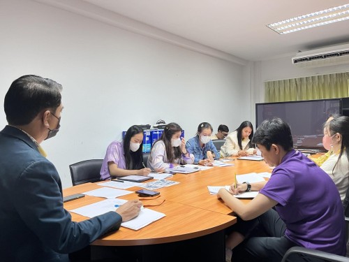 กองการศึกษาจัดประชุมประจำเดือนมีนาคม 2567