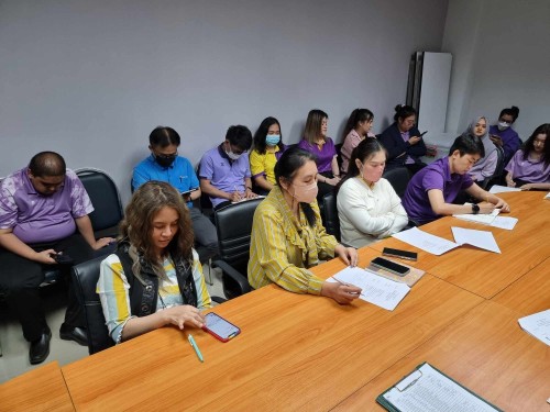 กองการศึกษาจัดประชุมประจำเดือนมีนาคม 2567