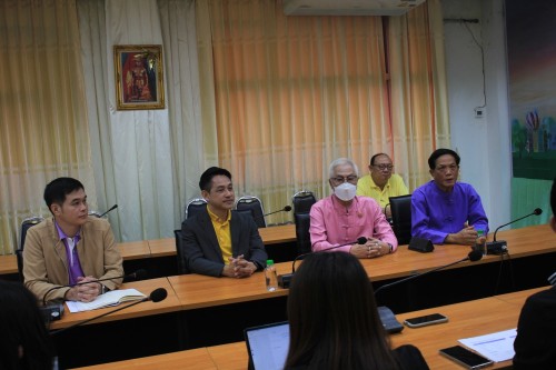 กองยุทธศาสตร์และงบประมาณ ต้อนรับ ผู้อำนวยการสำนักอนุญาตประกอบกิจการโครงข่าย สิ่งอำนวยความสะดวก และเครื่องวิทยุคมนาคม พร้อมคณะ