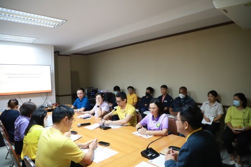 กองยุทธศาสตร์และงบประมาณ จัดประชุมประจำเดือนมีนาคม 2567