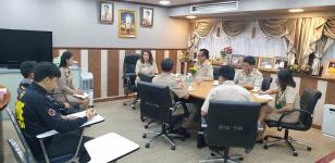 ร่วมปรึกษาหารือในการวางแผนการป้องกันน้ำท่วมในเขตเทศบาลนครแม่สอด