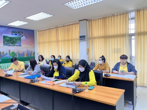 การประชุมซักซ้อมการจัดทำเทศบัญญัติงบประมาณรายจ่าย ประจำปีงบประมาณ 2568