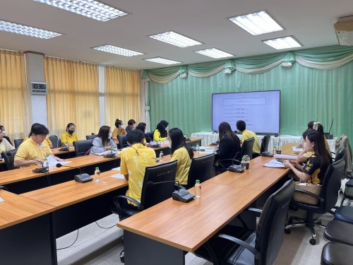 การประชุมซักซ้อมการจัดทำเทศบัญญัติงบประมาณรายจ่าย ประจำปีงบประมาณ 2568