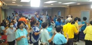 พิธีปิดโครงการส่งเสริมคุณภาพชีวิตผู้สูงอายุการออกกำลังกายผู้สูงอายุ (เต้นลีลาศ)