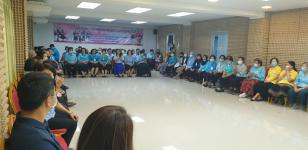 พิธีปิดโครงการส่งเสริมคุณภาพชีวิตผู้สูงอายุการออกกำลังกายผู้สูงอายุ (เต้นลีลาศ)