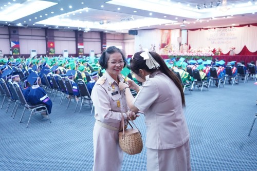 เทศบาลนครแม่สอดจัดกิจกรรมพิธีมอบวุฒิบัตรยุวบัณทิต ประจำปีการศึกษา 2566