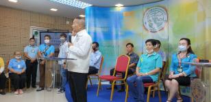 พิธีปิดโครงการส่งเสริมคุณภาพชีวิตผู้สูงอายุการออกกำลังกายผู้สูงอายุ (เต้นลีลาศ)