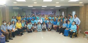 พิธีปิดโครงการส่งเสริมคุณภาพชีวิตผู้สูงอายุการออกกำลังกายผู้สูงอายุ (เต้นลีลาศ)