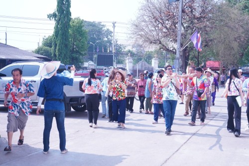 ทศบาลนครแม่สอดร่วมจัดกิจกรรมโครงการแห่ไม้ก๊ำสะหลี ประจำปี 2567