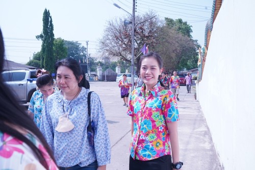 ทศบาลนครแม่สอดร่วมจัดกิจกรรมโครงการแห่ไม้ก๊ำสะหลี ประจำปี 2567