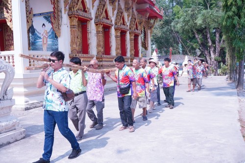 ทศบาลนครแม่สอดร่วมจัดกิจกรรมโครงการแห่ไม้ก๊ำสะหลี ประจำปี 2567