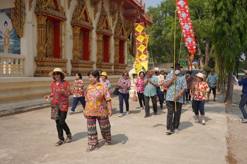 ทศบาลนครแม่สอดร่วมจัดกิจกรรมโครงการแห่ไม้ก๊ำสะหลี ประจำปี 2567