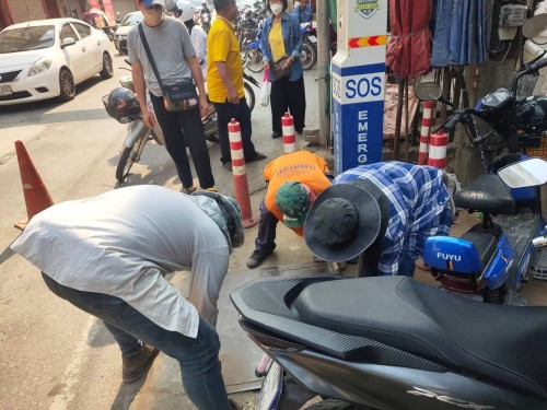 ตามที่กองช่างสุขาภิบาล ได้ออกปฏิบัติงานตามคำร้องทั่วไป เป็นจำนวน 2 แห่ง