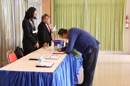 กองการเจ้าหน้าที่ จัดอบรมโครงการฝึกอบรมพัฒนาบุคลากรของเทศบาลนครแม่สอด