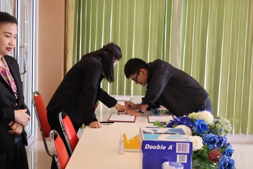 กองการเจ้าหน้าที่ จัดอบรมโครงการฝึกอบรมพัฒนาบุคลากรของเทศบาลนครแม่สอด