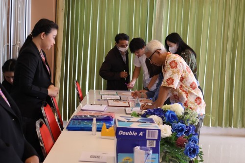 กองการเจ้าหน้าที่ จัดอบรมโครงการฝึกอบรมพัฒนาบุคลากรของเทศบาลนครแม่สอด