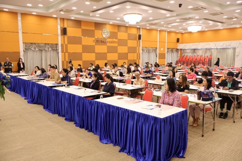 กองการเจ้าหน้าที่ จัดอบรมโครงการฝึกอบรมพัฒนาบุคลากรของเทศบาลนครแม่สอด