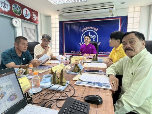 ผู้อำนวยการกองยุทธศาสตร์และงบประมาณ ร่วมประชุมคณะกรรมการ จัดการประกวด “การทำอาหารพร้อมทาน (Street Food)”