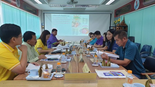 ผู้อำนวยการกองยุทธศาสตร์และงบประมาณ ร่วมประชุมคณะกรรมการ จัดการประกวด “การทำอาหารพร้อมทาน (Street Food)”
