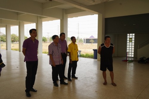 รองนายกเทศมนตรีนครแม่สอดพร้อมคณะผู้บริหารลงพื้นที่ตรวจเยี่ยมสถานศึกษาในสังกัด