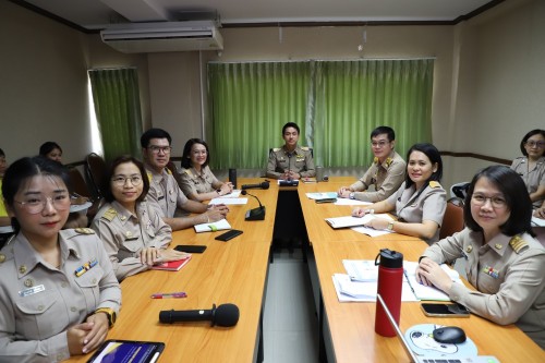 กองยุทธศาสตร์และงบประมาณ จัดประชุมประจำเดือนพฤษภาคม 2567