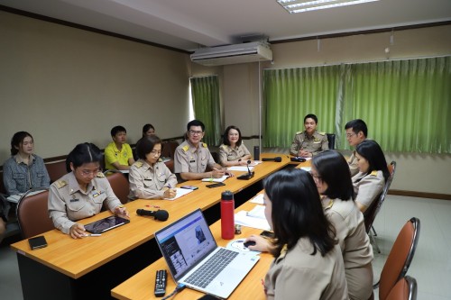 กองยุทธศาสตร์และงบประมาณ จัดประชุมประจำเดือนพฤษภาคม 2567