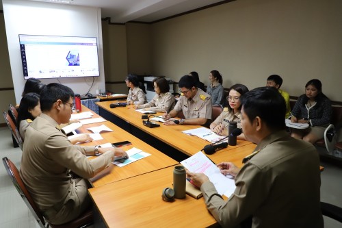 กองยุทธศาสตร์และงบประมาณ จัดประชุมประจำเดือนพฤษภาคม 2567