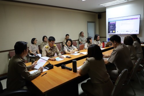 กองยุทธศาสตร์และงบประมาณ จัดประชุมประจำเดือนพฤษภาคม 2567